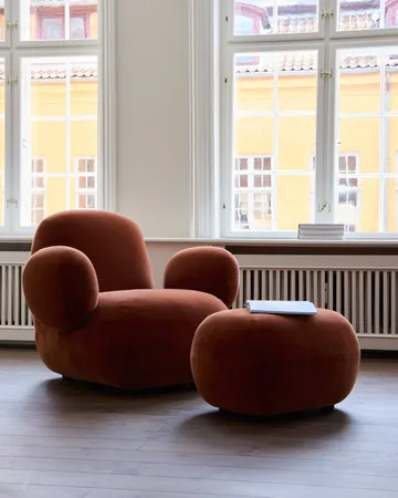 Toe Ottoman - Rust - 101 Copenhagen