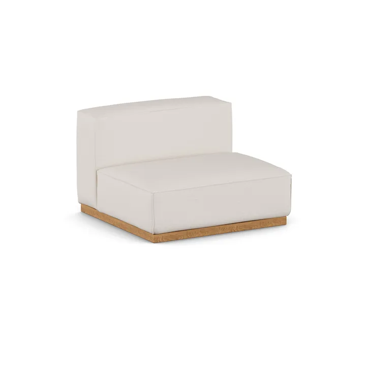 Bergsdal armchair - Same Off White 6671-ebonized, 1.5-seater - 1898