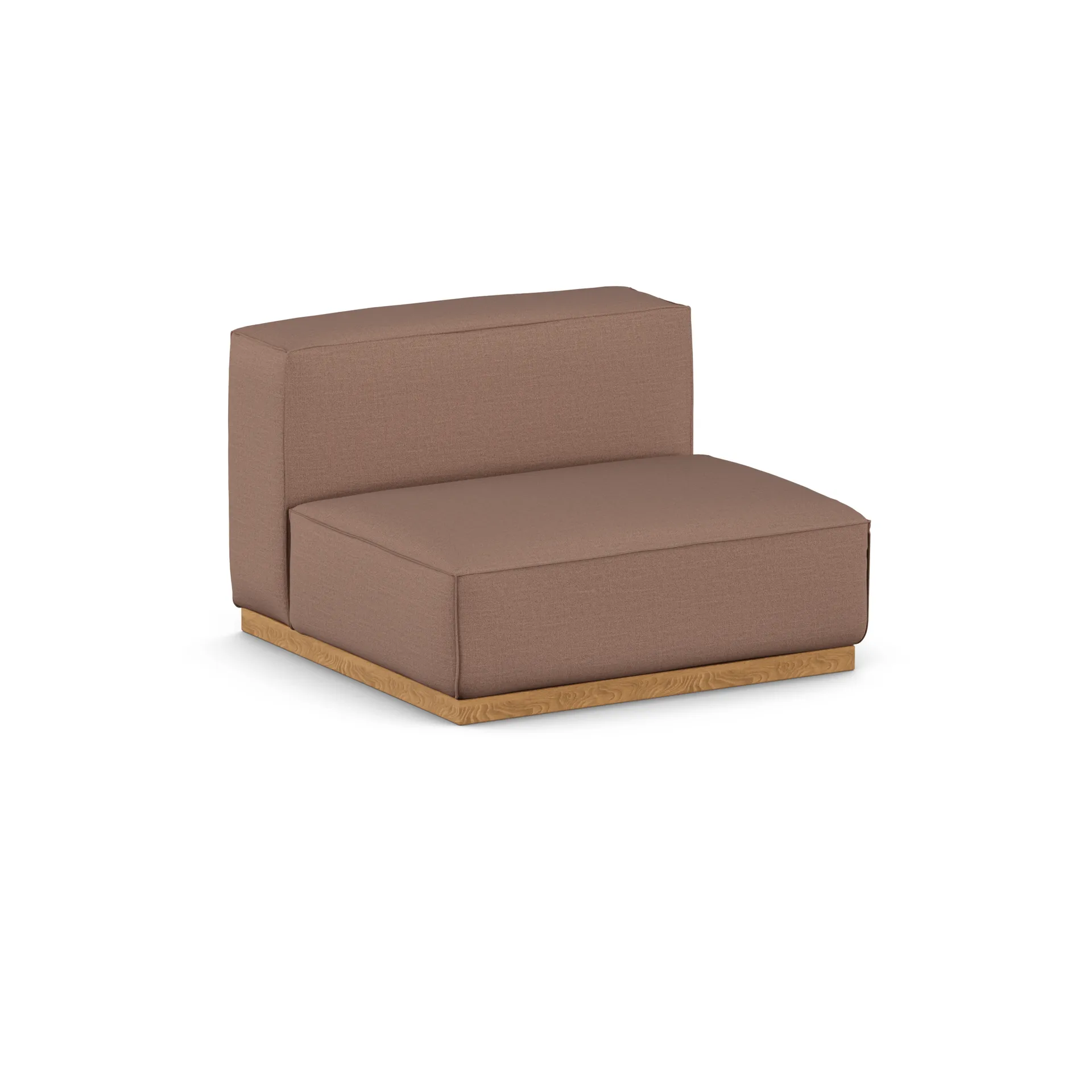 Bergsdal armchair, Same Rust 6675-oak-stained, 1.5-seater 1898