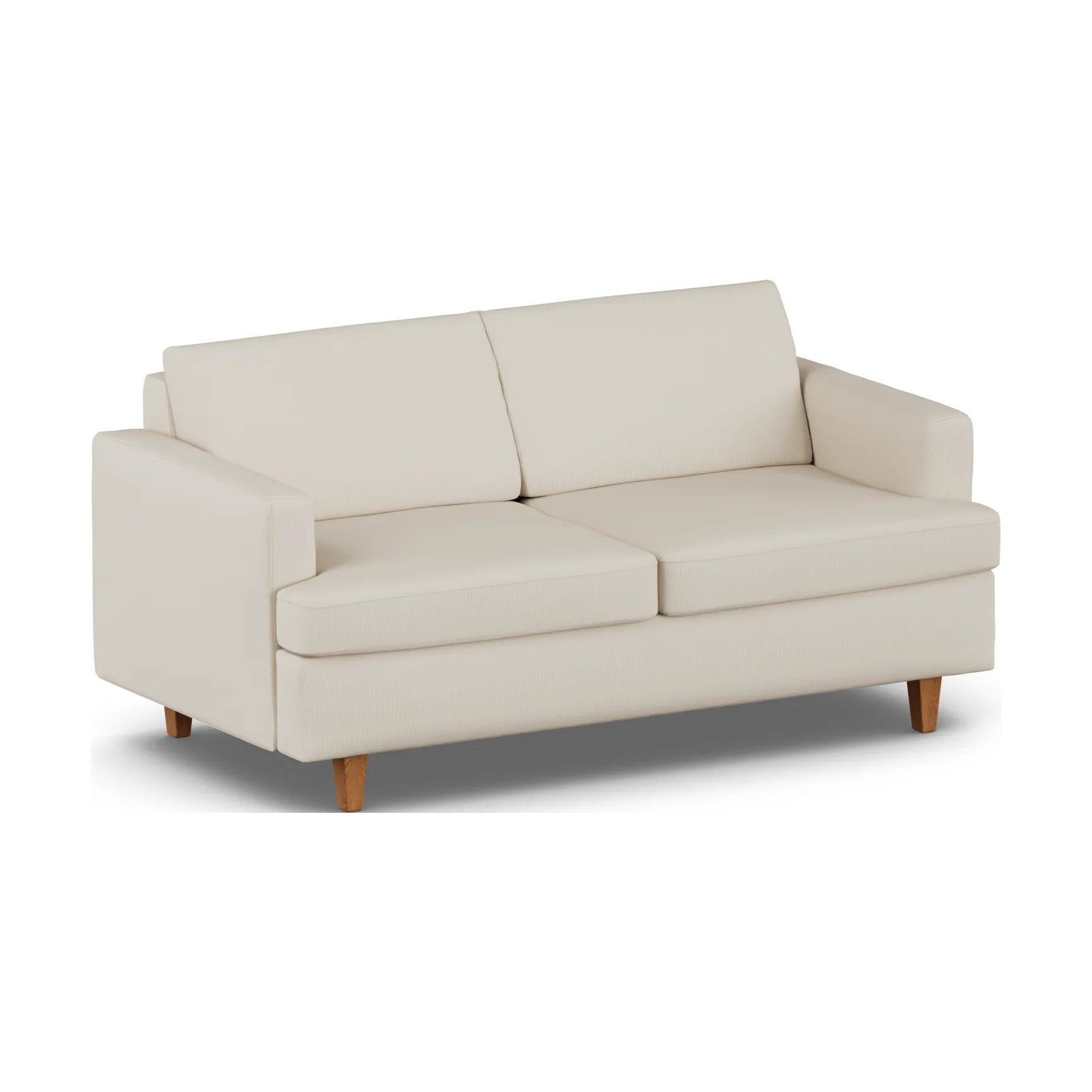 Binga 2,5-seater sofa bed, Jump Beige 1956-oak-stained ash 1898