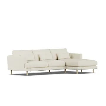 Bredhult sofa - Oslo Nature 1540-white-oiled oak, 2,5-seater C1 - 1898
