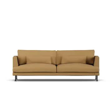 Bredhult sofa - Same Ochre 6676-black steel, 3-seater - 1898