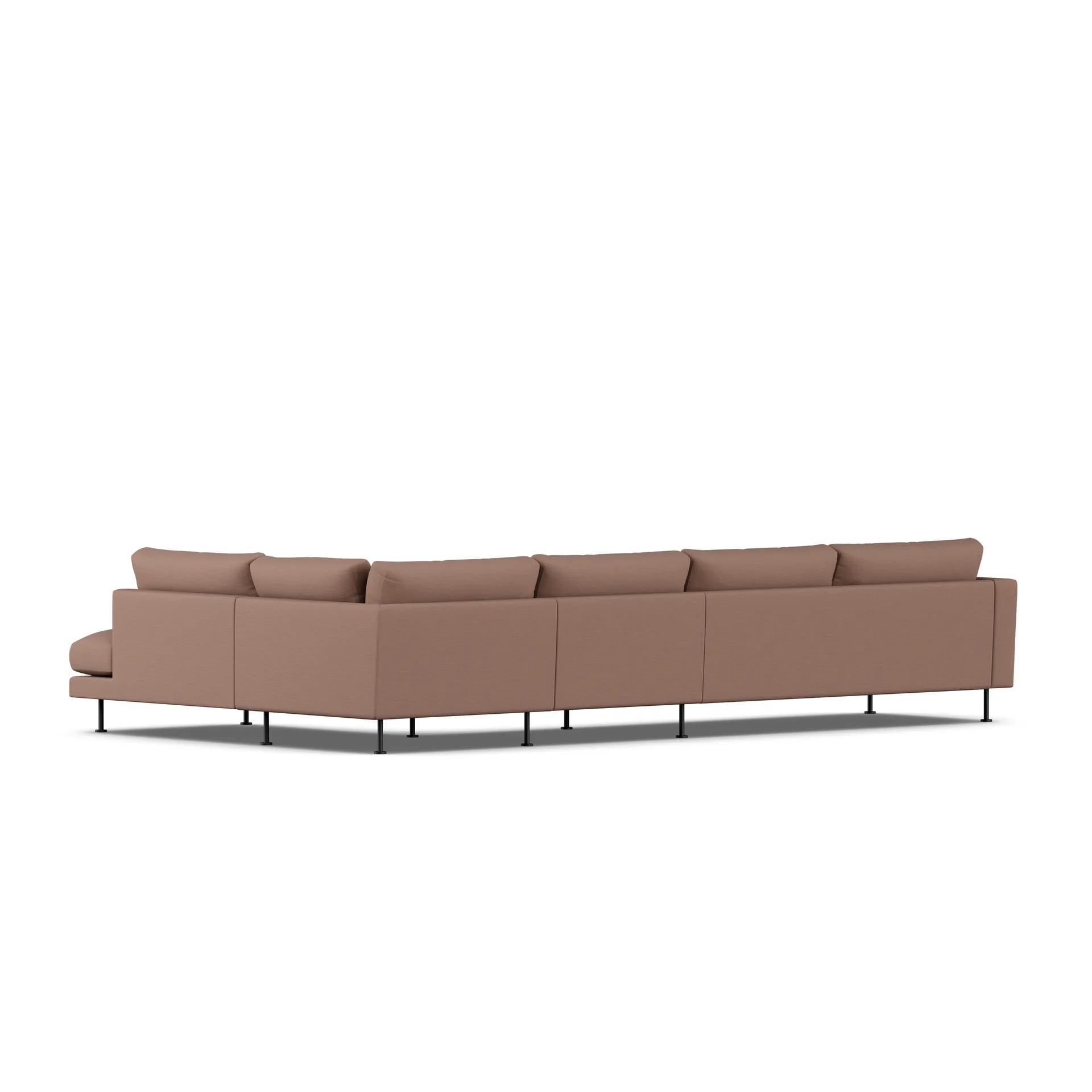 Bredhult sofa, Same Rust 6675-black steel, 4-seater B1 1898