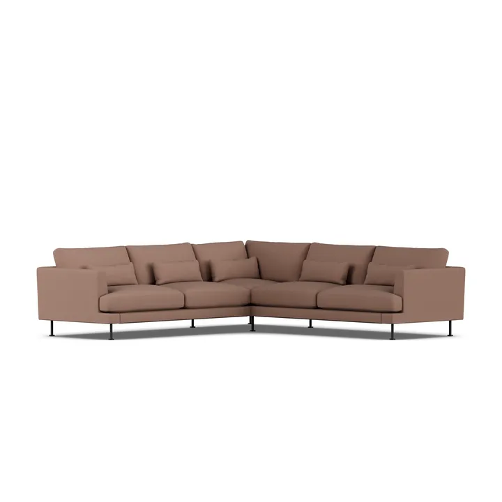 Bredhult sofa - Same Rust 6675-black steel, corner sofa F - 1898