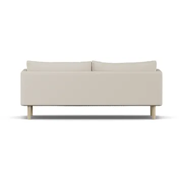 Linnevik sofa - Jump Beige 1956-white-oiled oak, 3-seater, without skirt - 1898