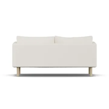 Linnevik sofa - Jump Off White 1954-white-oiled oak, 2-seater, without skirt - 1898