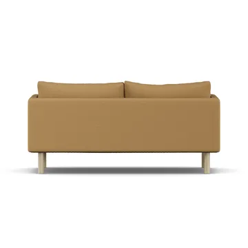 Linnevik sofa - Same Ochre 6676-white-oiled oak, 2-seater, without skirt - 1898