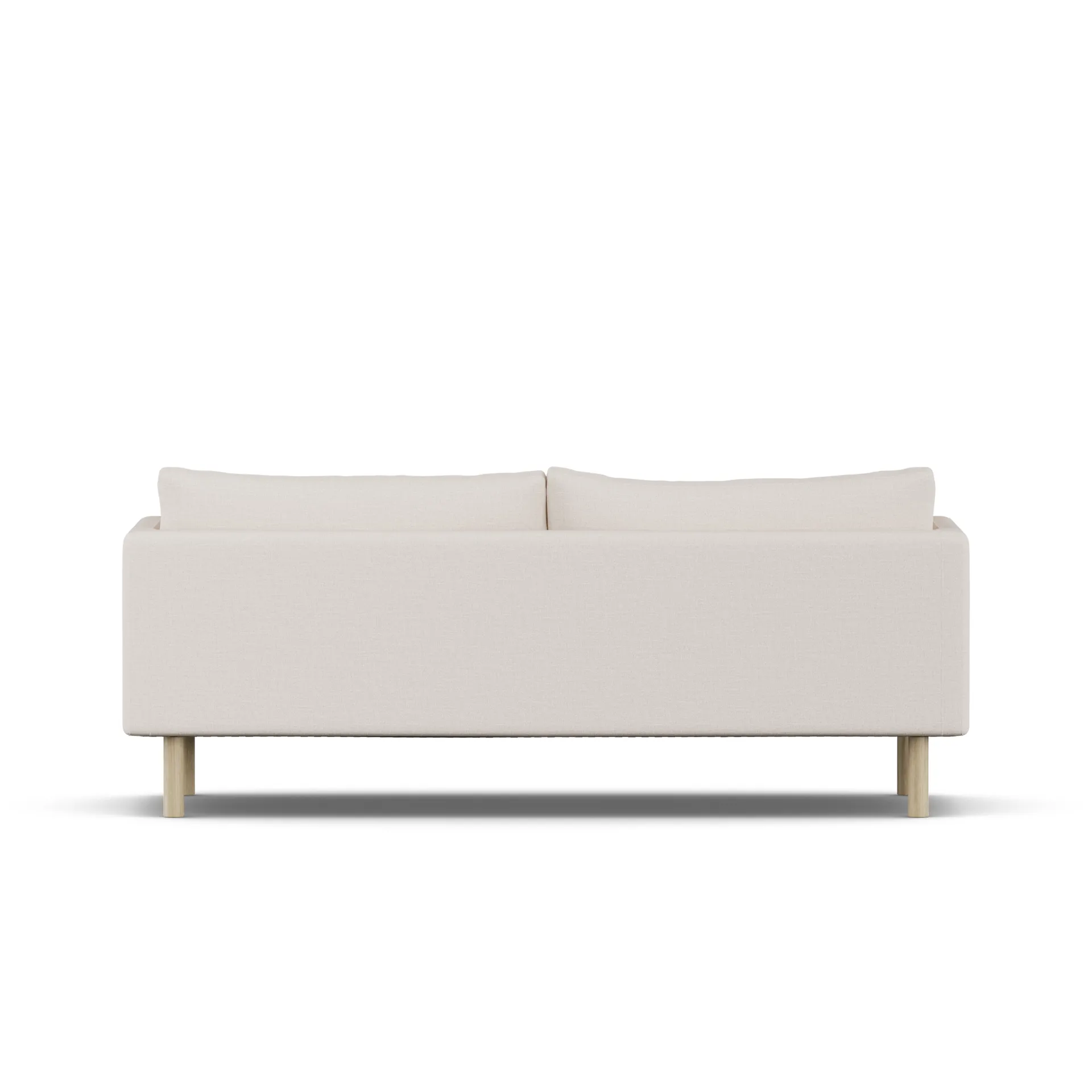 Linnevik sofa, Same Off White 6671-white-oiled oak, 3-seater 1898
