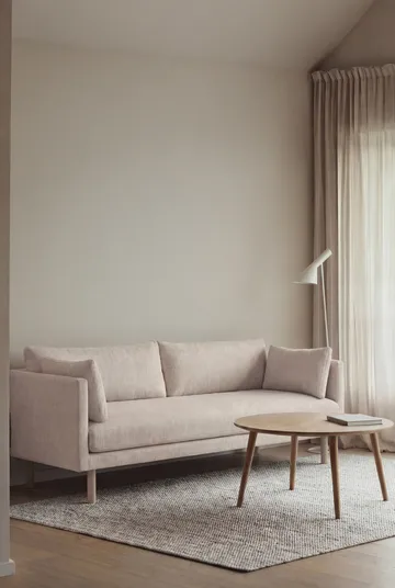 Linnevik sofa - Same Off White 6671-white-oiled oak, 3-seater - 1898