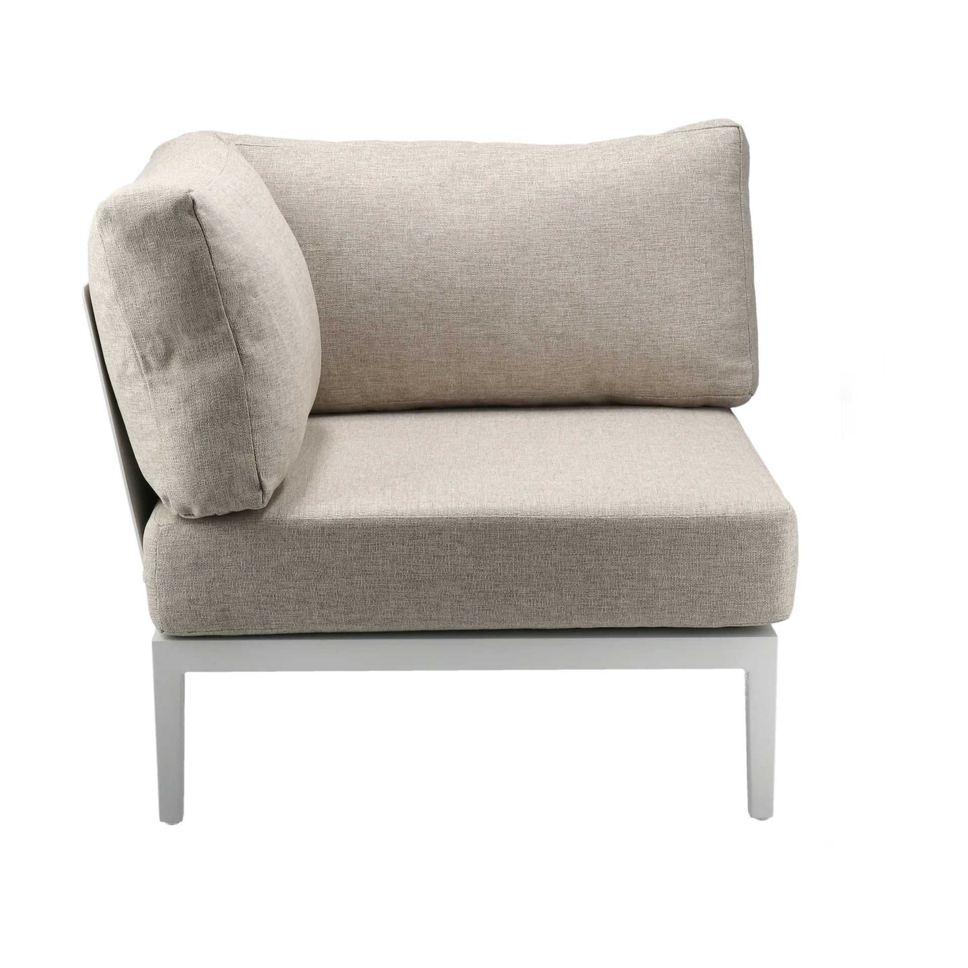 Santander modul sofa corner module, White-beige 1898
