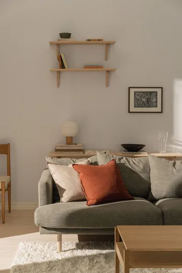 Sjövik sofa - Same Forest 6677 -white-oiled oak, 3-seater - 1898