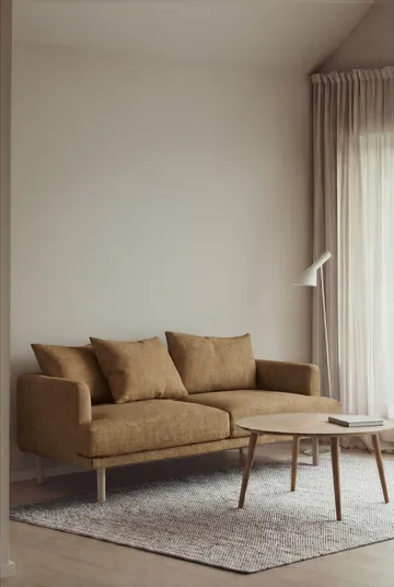 Sjövik sofa - Same Ochre 6676-white-oiled oak, 2,5-seater - 1898