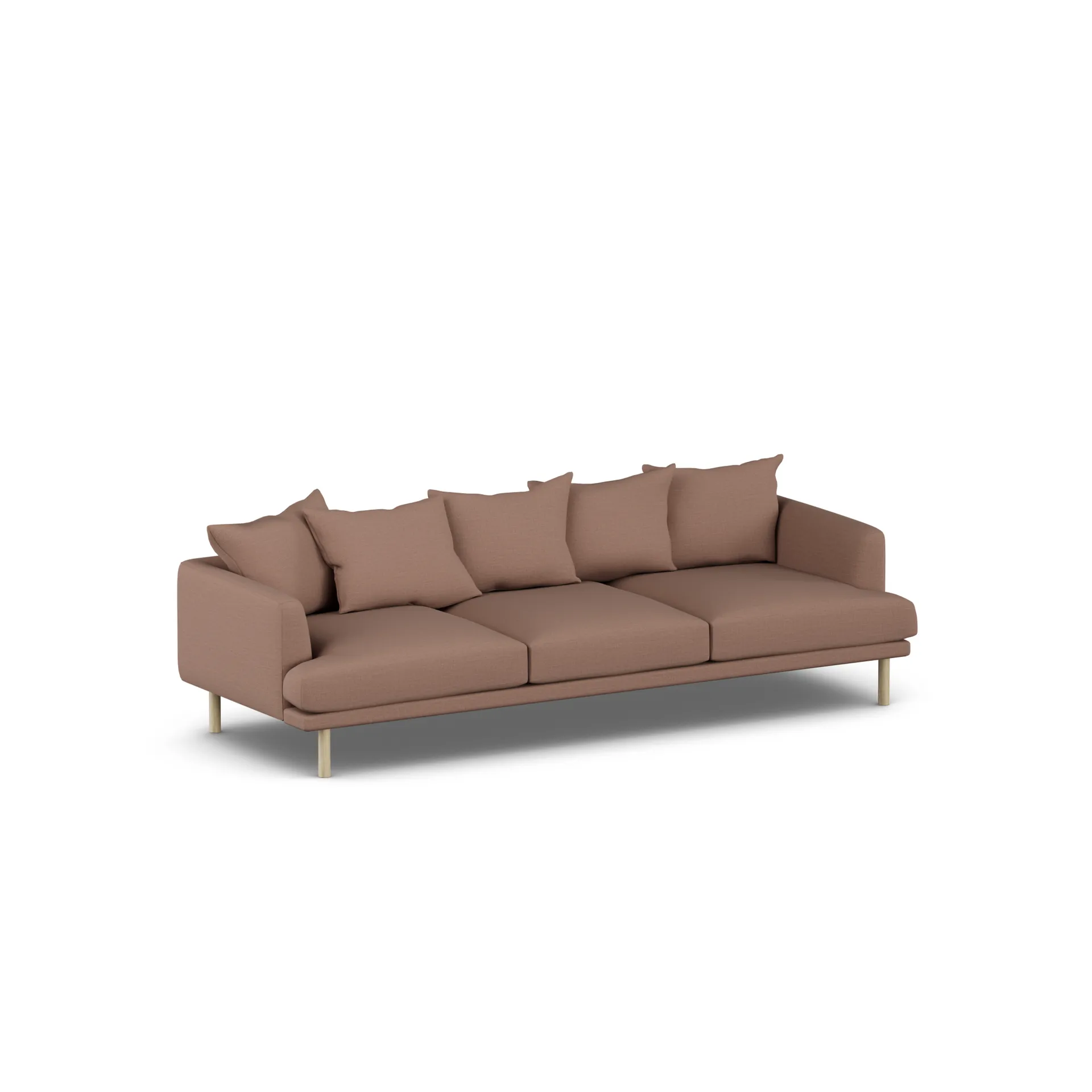 Sjövik sofa, Same Rust 6675-white-oiled oak, 3,5-seater 1898