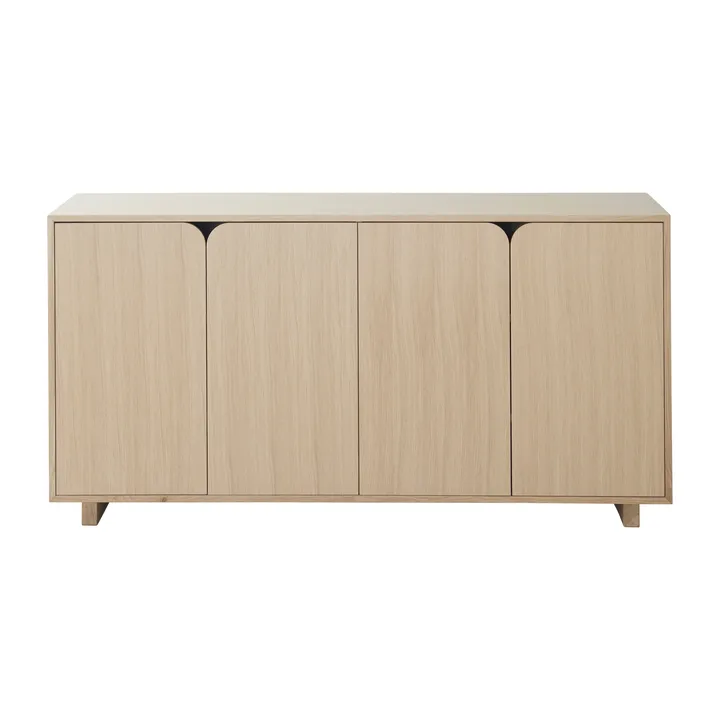 Vidja side table - White pigmented oak - 1898