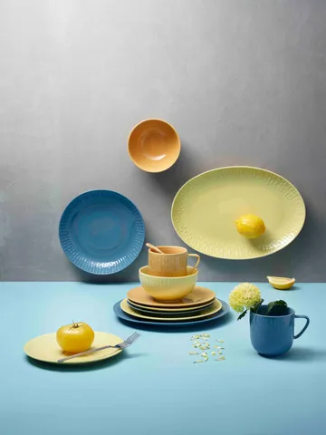 Confetti pasta plate - Blueberry, Ø23 cm - Aida