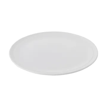 Raw plate Ø20 cm - Pure Porcelain - Aida