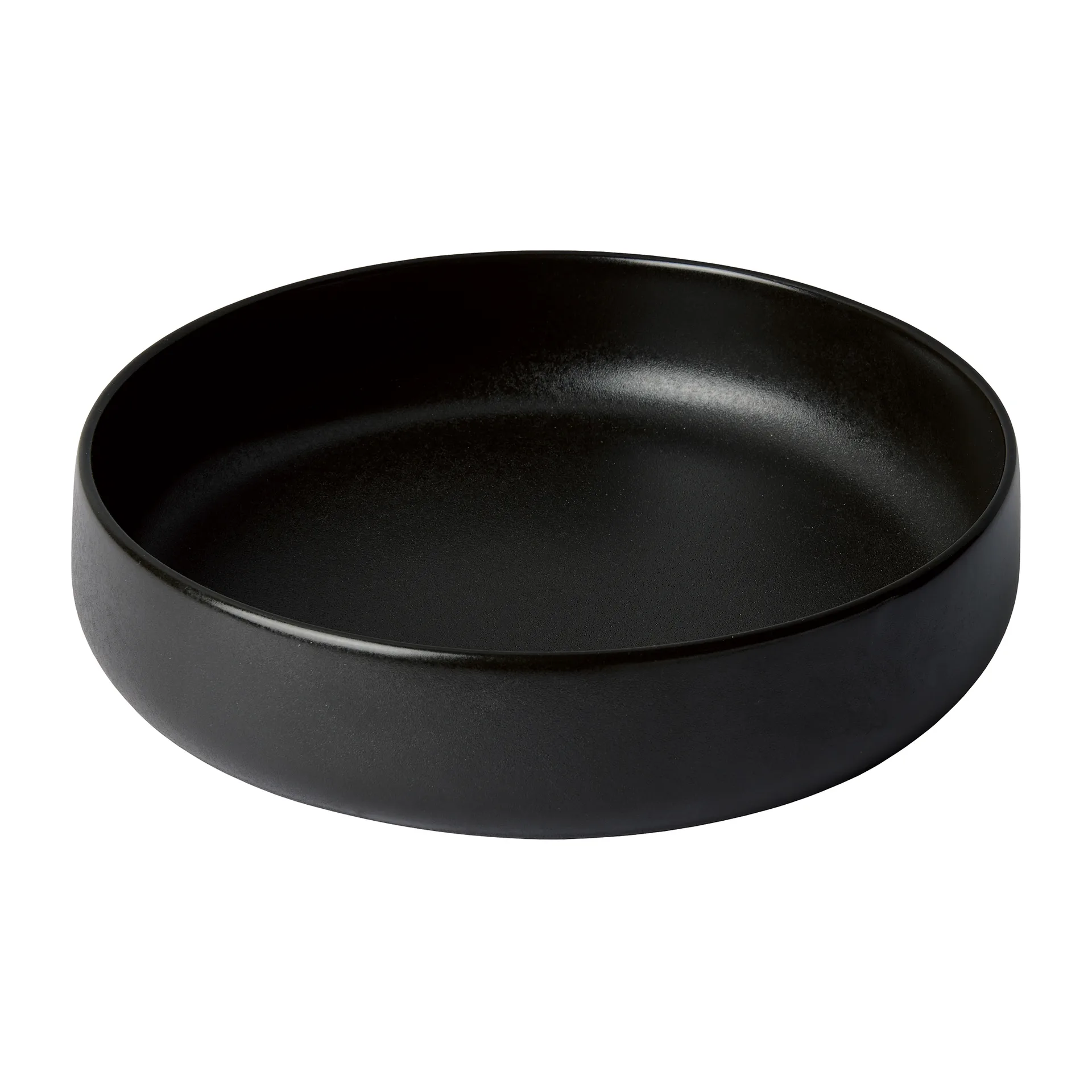 Raw serving bowl Ø30cm, Titanium Black Aida