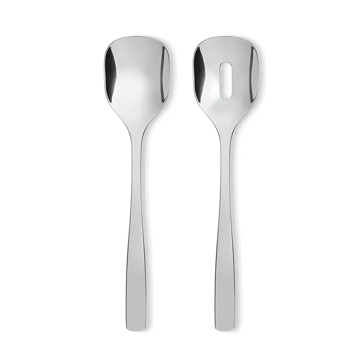 KnifeForkSpoon salad set - Stainless steel - Alessi