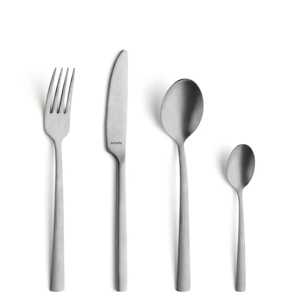 Manille Vintage cutlery set 16 pieces, Stainless steel Amefa