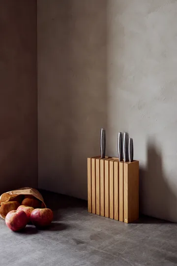 Andersen knife block - Oak - Andersen Furniture