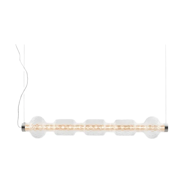 Alambicco horizontal pendant - 5 glass domes - Artemide