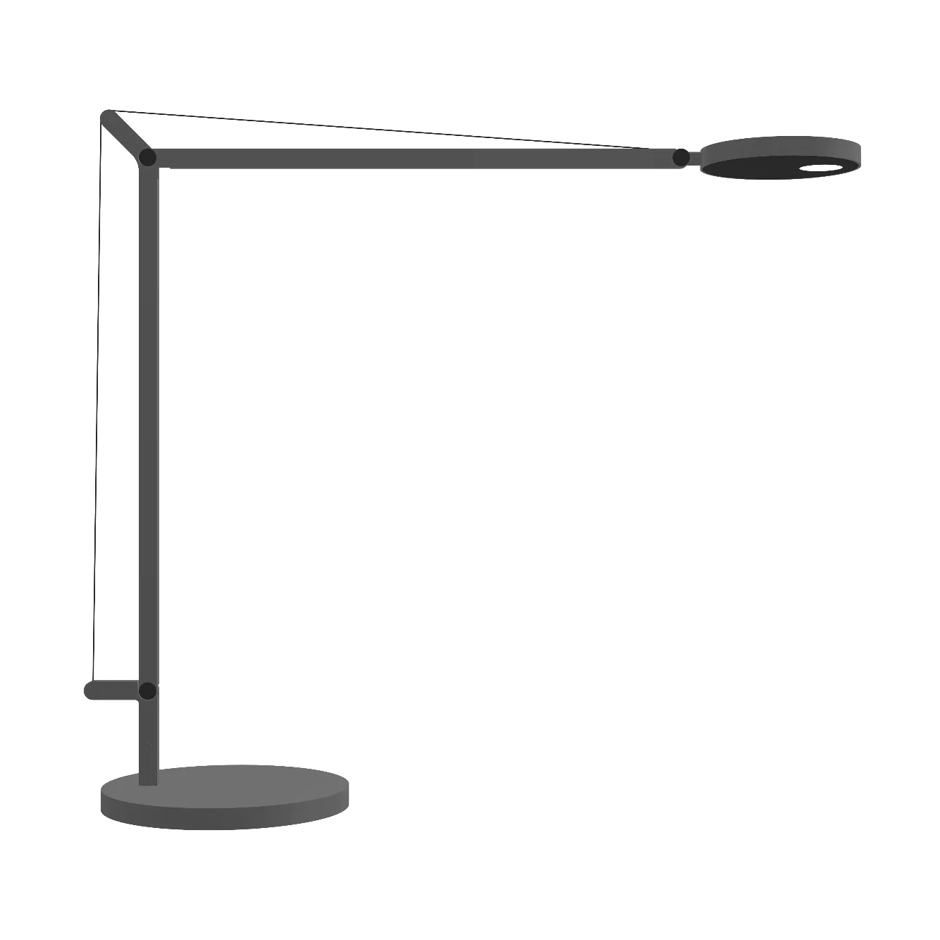 Demetra table lamp - Anthracite grey Artemide