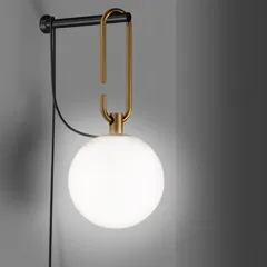 nh wall lamp, Black-brass Artemide