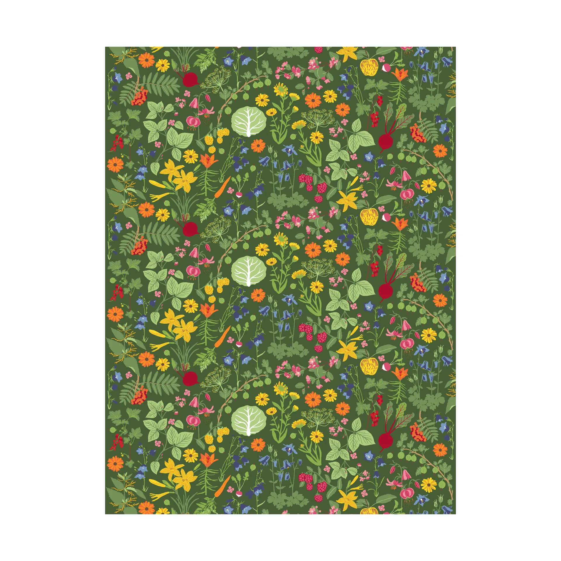 Hedemora fabric, Green Arvidssons Textil