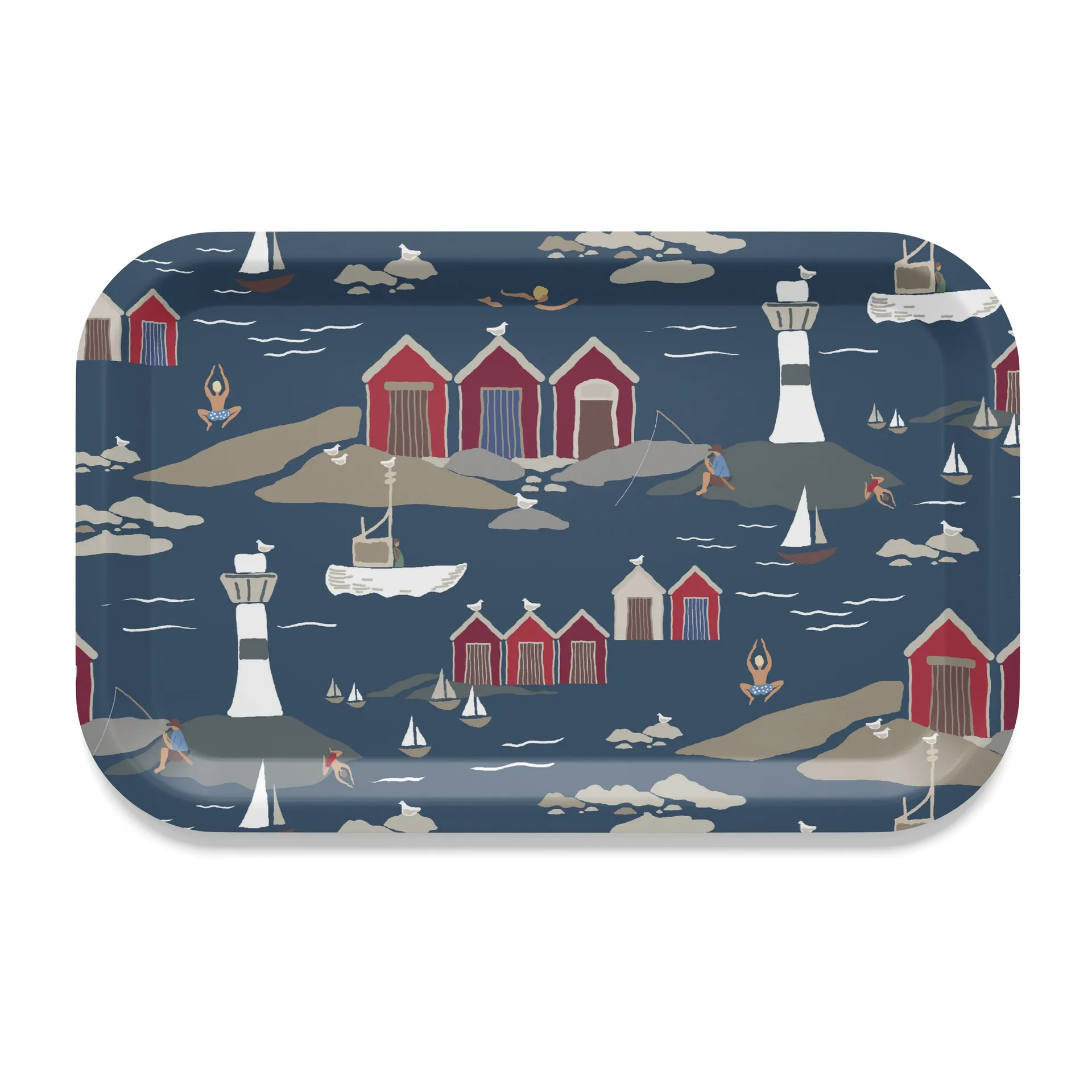 Kust tray 20x27 cm, Blue Arvidssons Textil