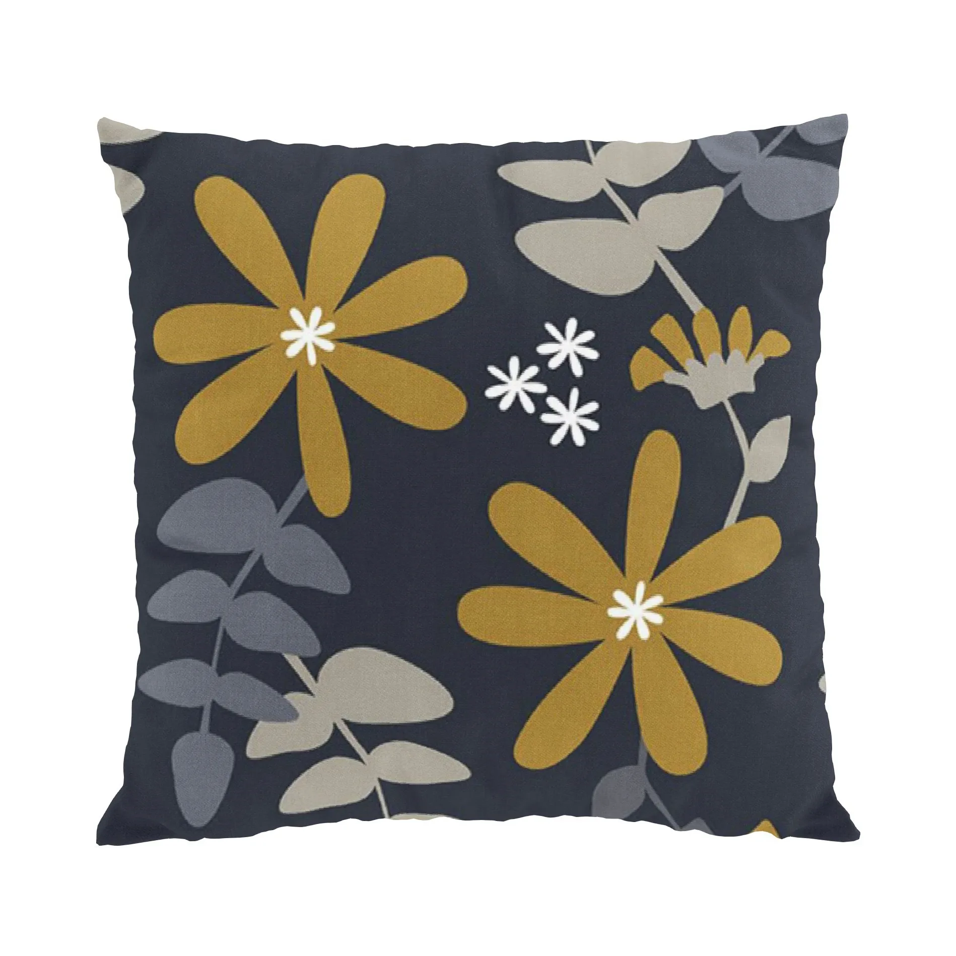Under solen cushion cover 47x47 cm, dark grey Arvidssons Textil