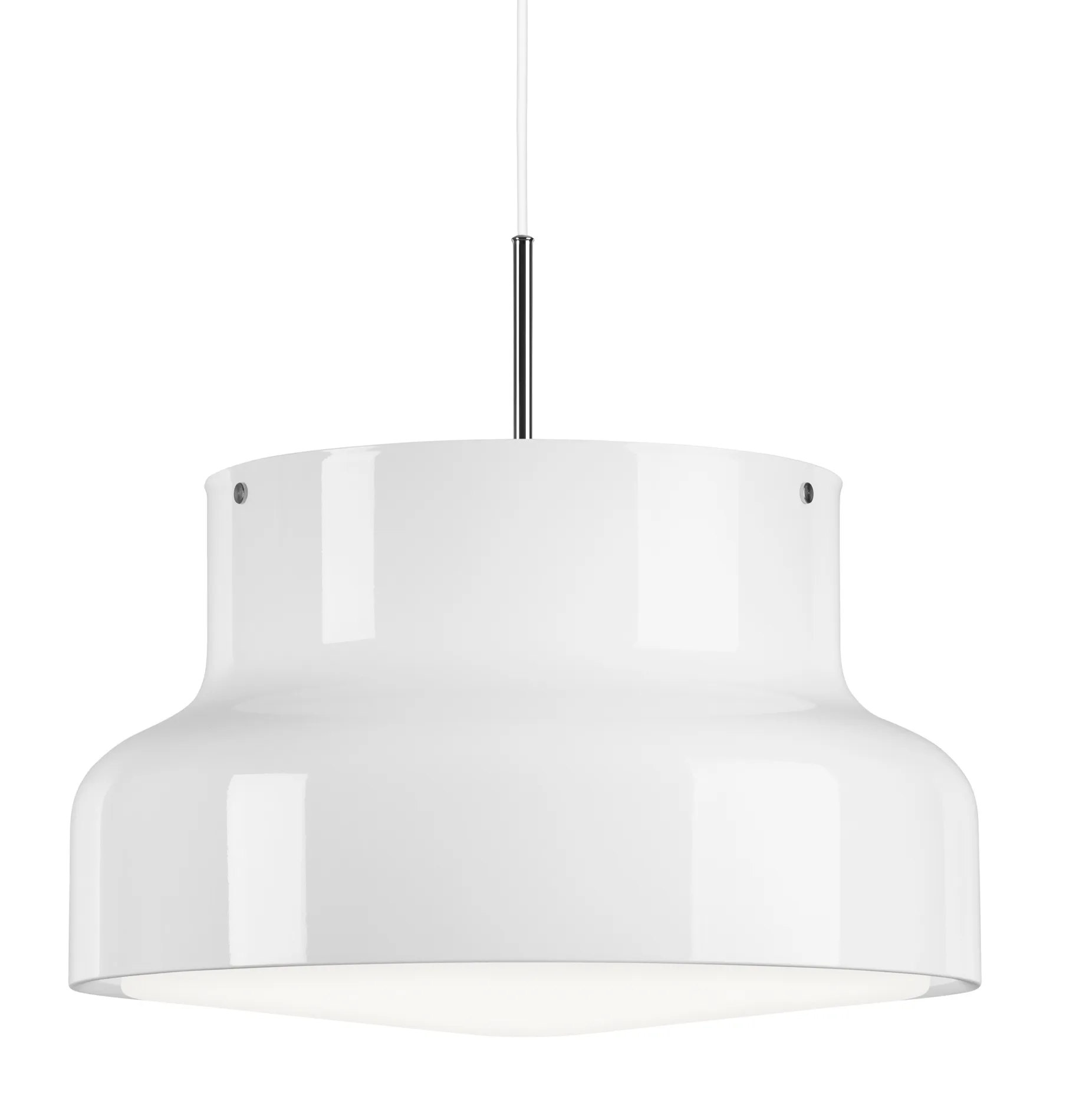 Bumling lamp large 600 mm, White-circular grid Ateljé Lyktan