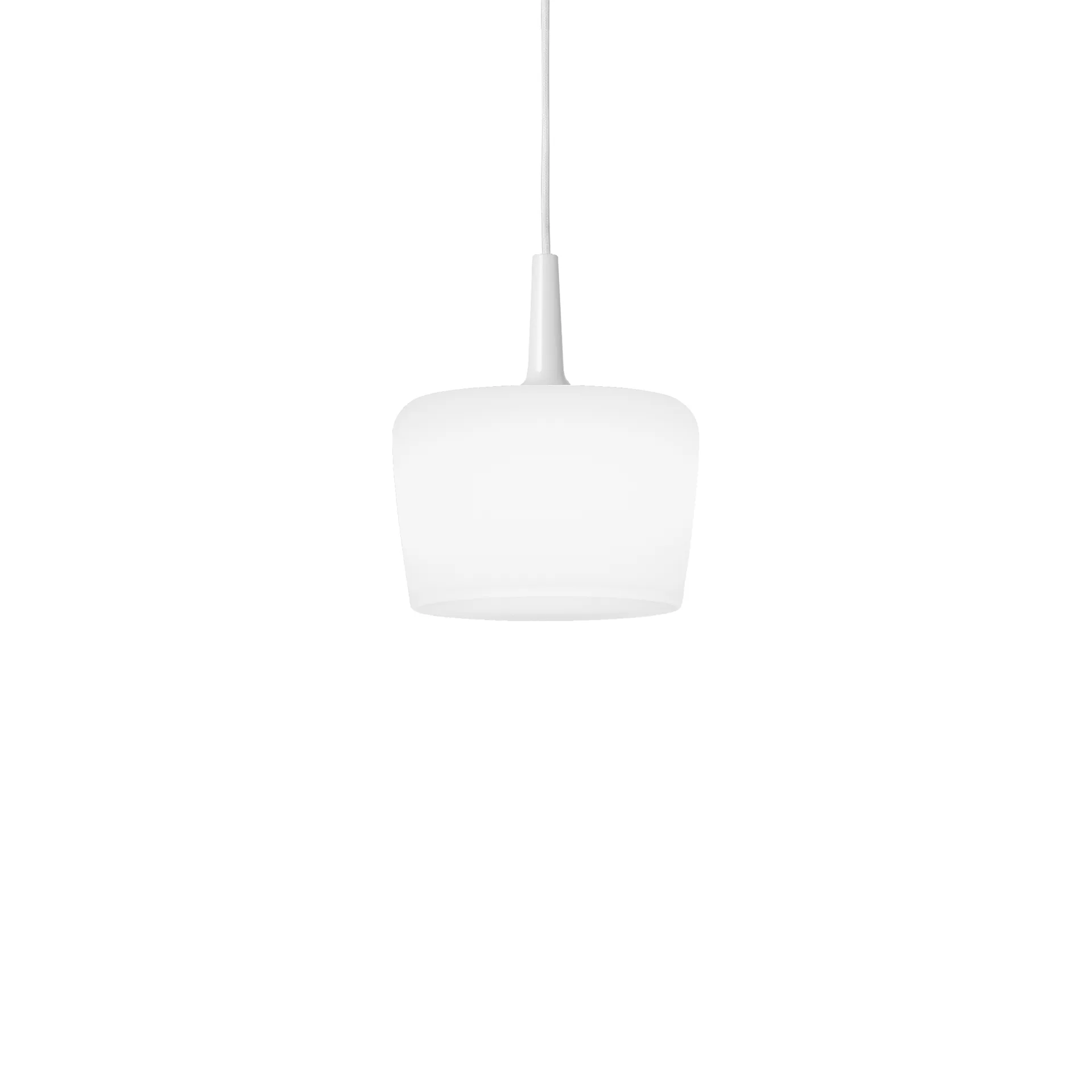 Riff Bowl pendant lamp, White, large, led Ateljé Lyktan