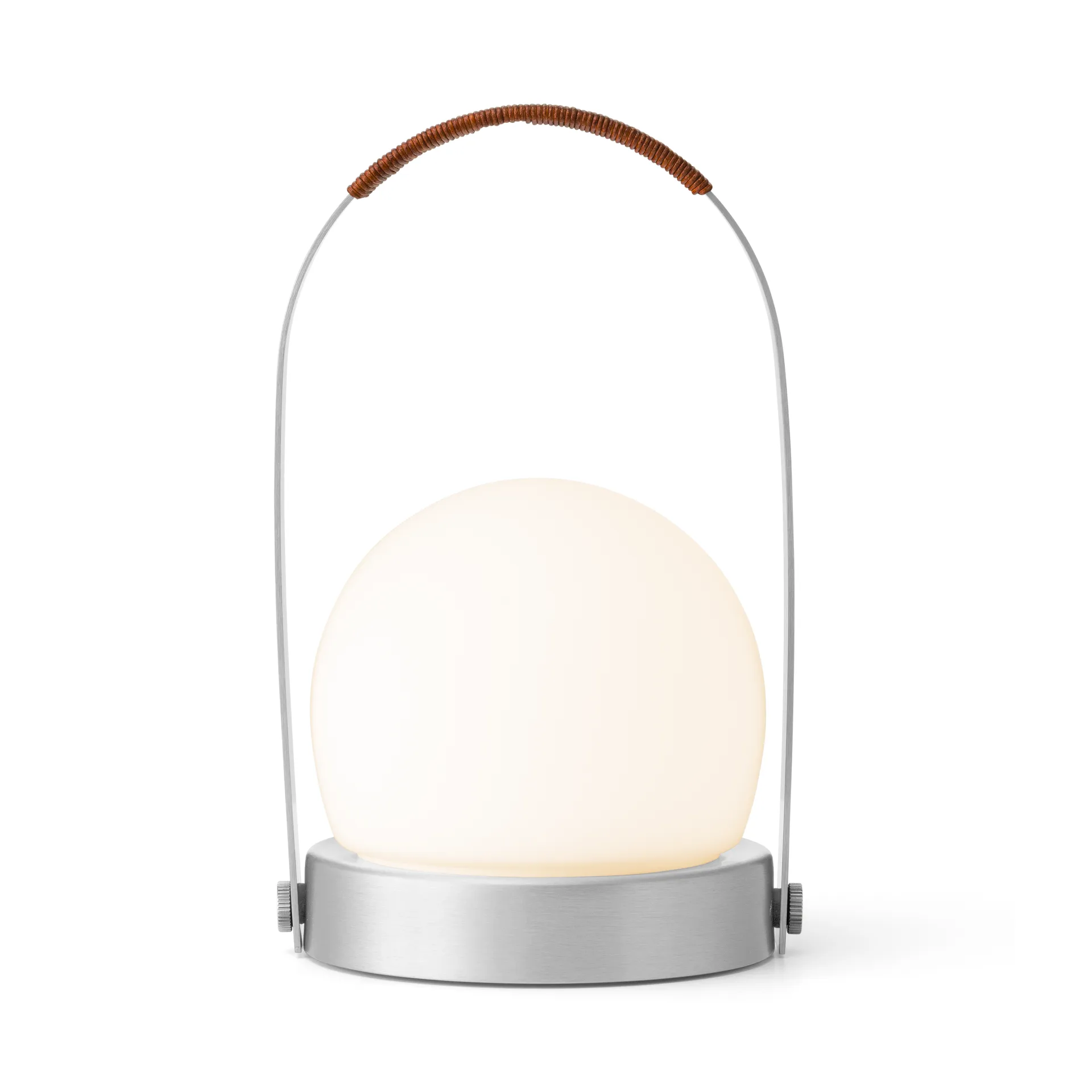 Carrie portable table lamp, Brushed aluminium Audo Copenhagen