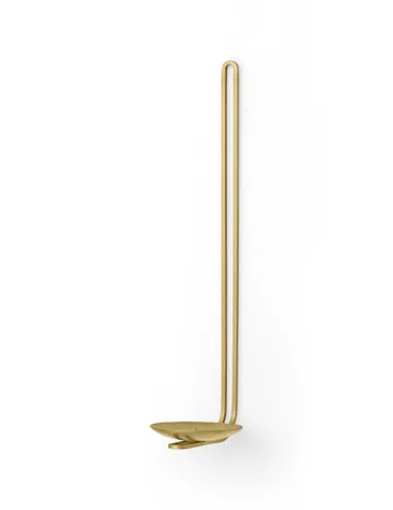 Clip candlestick wall 34 cm - Brass - Audo Copenhagen