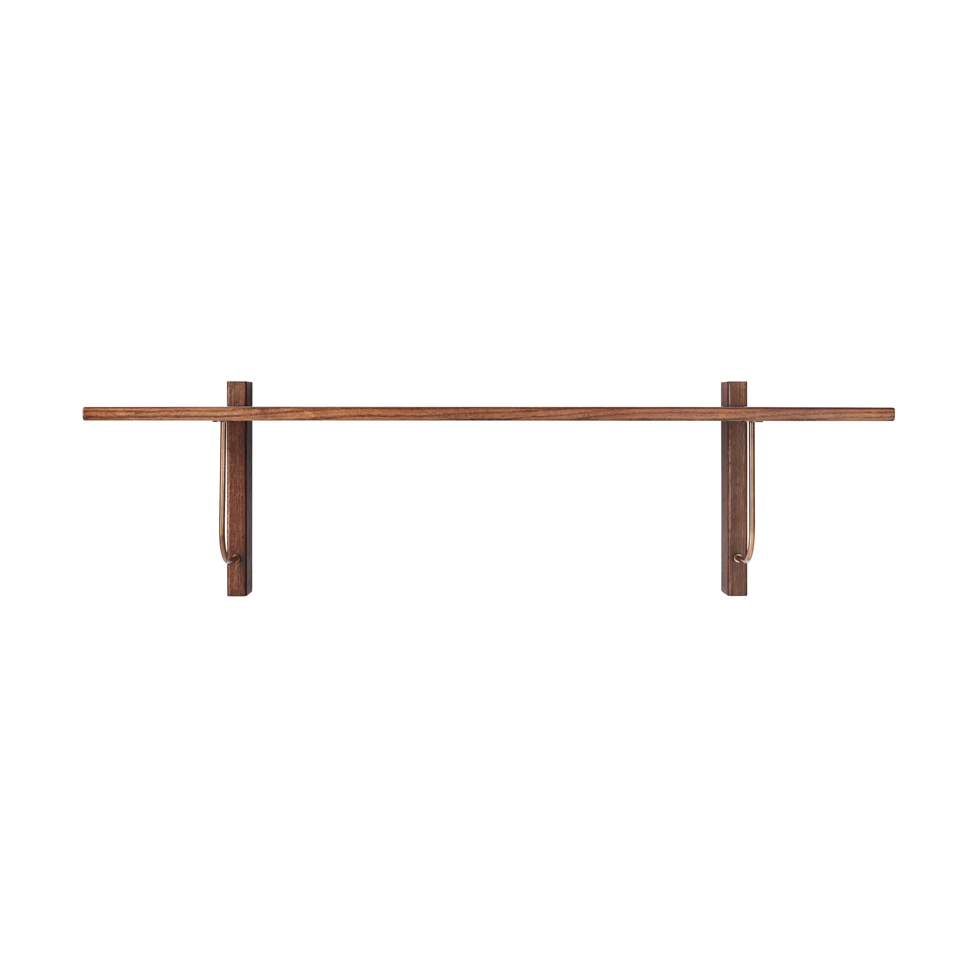 Corbel shelf 100x30cm, Dark stained oak Audo Copenhagen