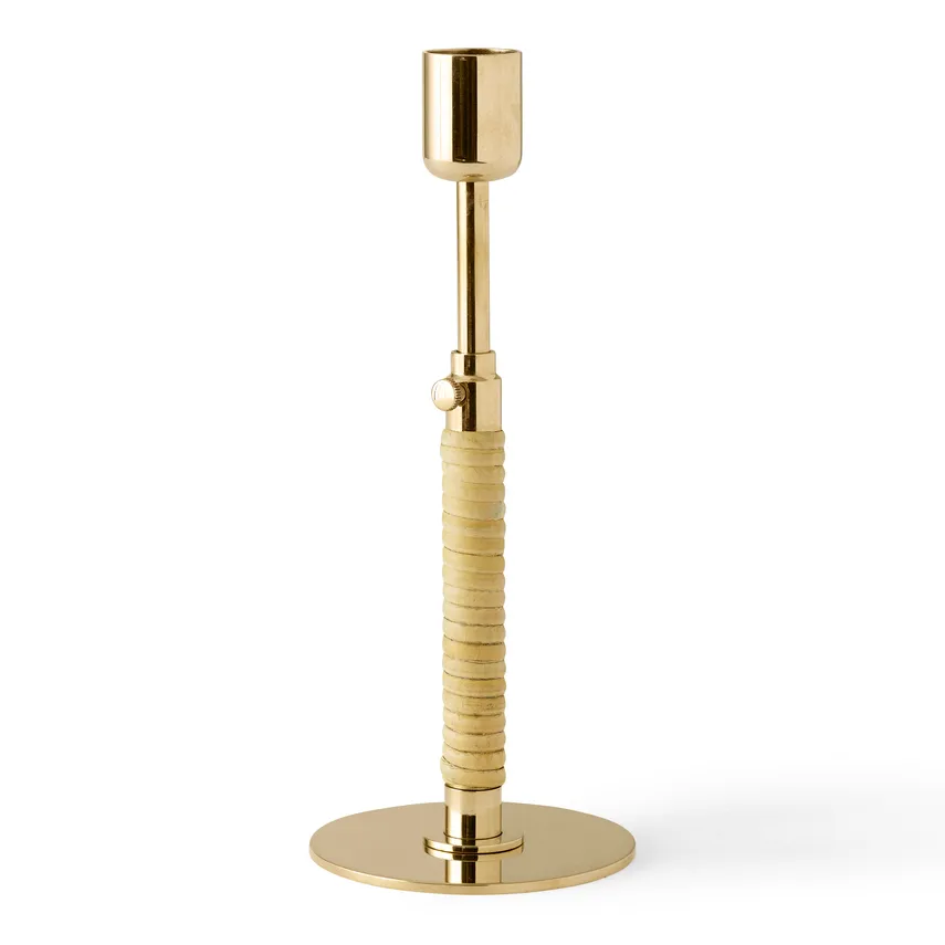 Duca candle sticks, Polished brass Audo Copenhagen