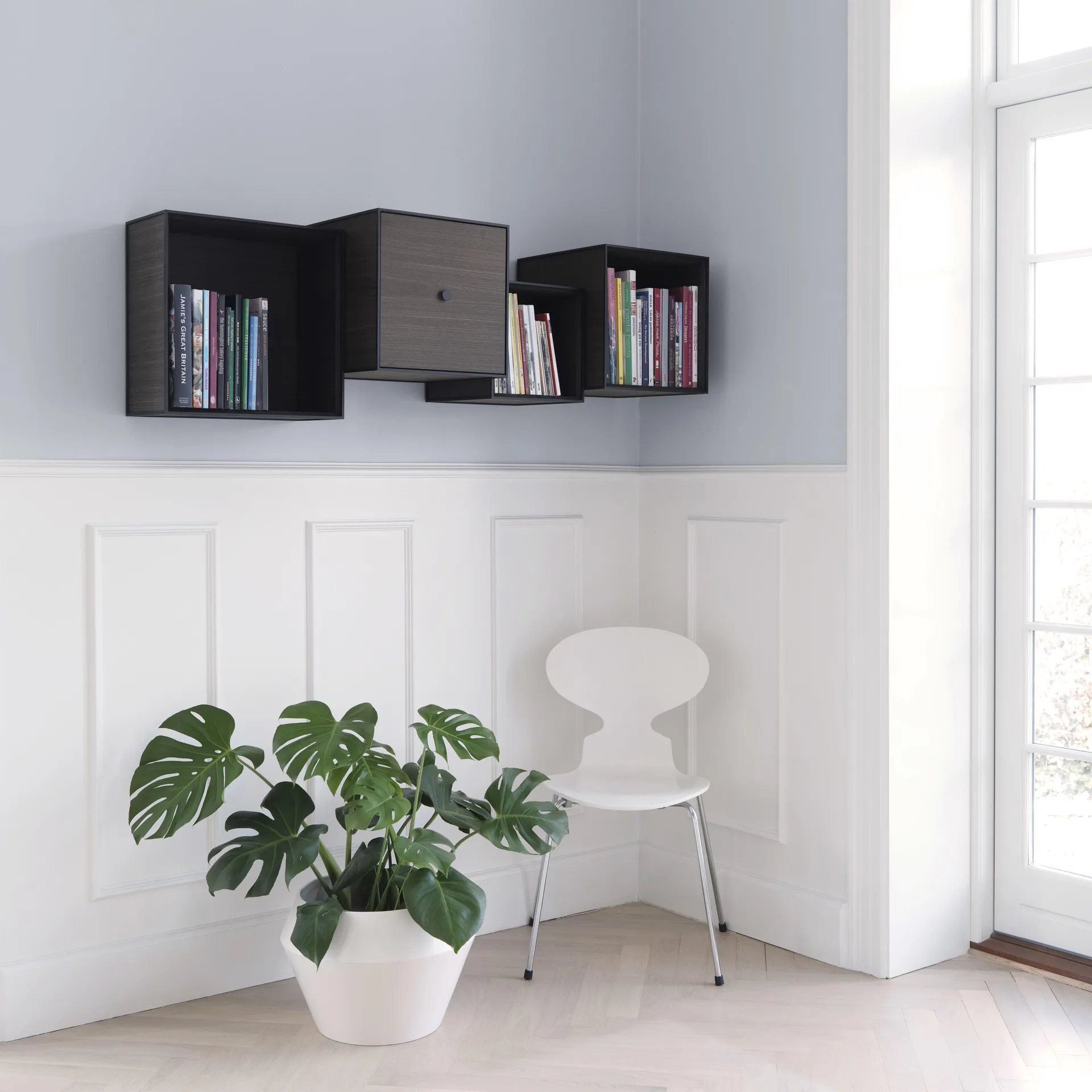 Frame 35 cube without door, smoked oak Audo Copenhagen
