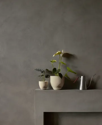 Hydrous flower pot Ø20 cm - Ashen - Audo Copenhagen