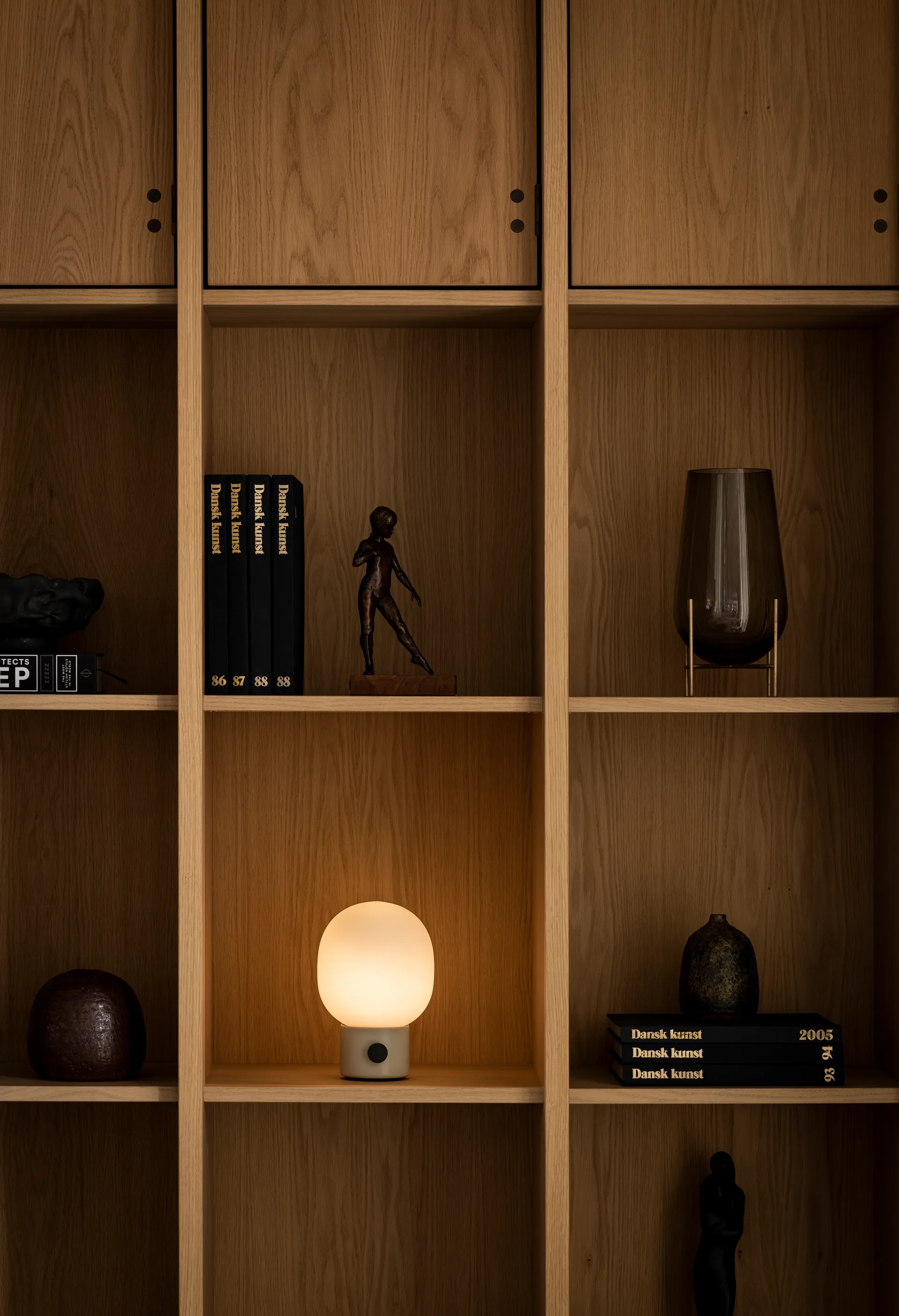 JWDA portable table lamp, Alabaster white Audo Copenhagen