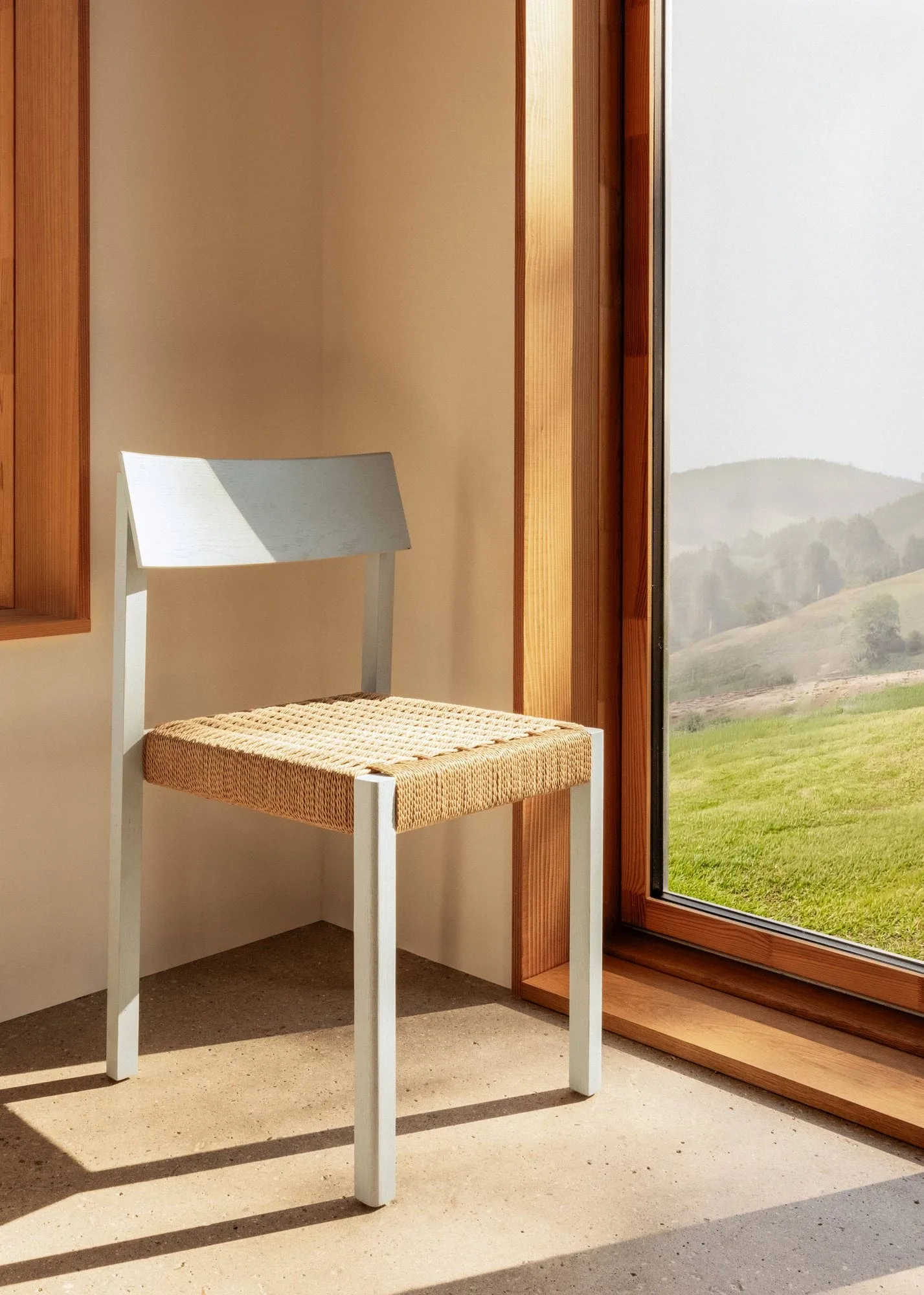 Mauro chair, Black oak-paper cord Audo Copenhagen