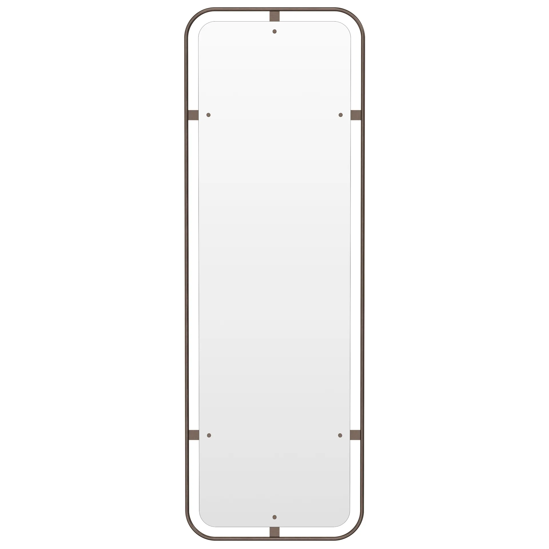 Nimbus mirror rectangular, Bronzed brass Audo Copenhagen