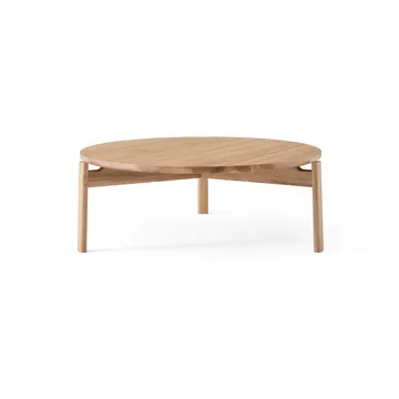 Passage coffee table - Oak, Ø90 cm - Audo Copenhagen