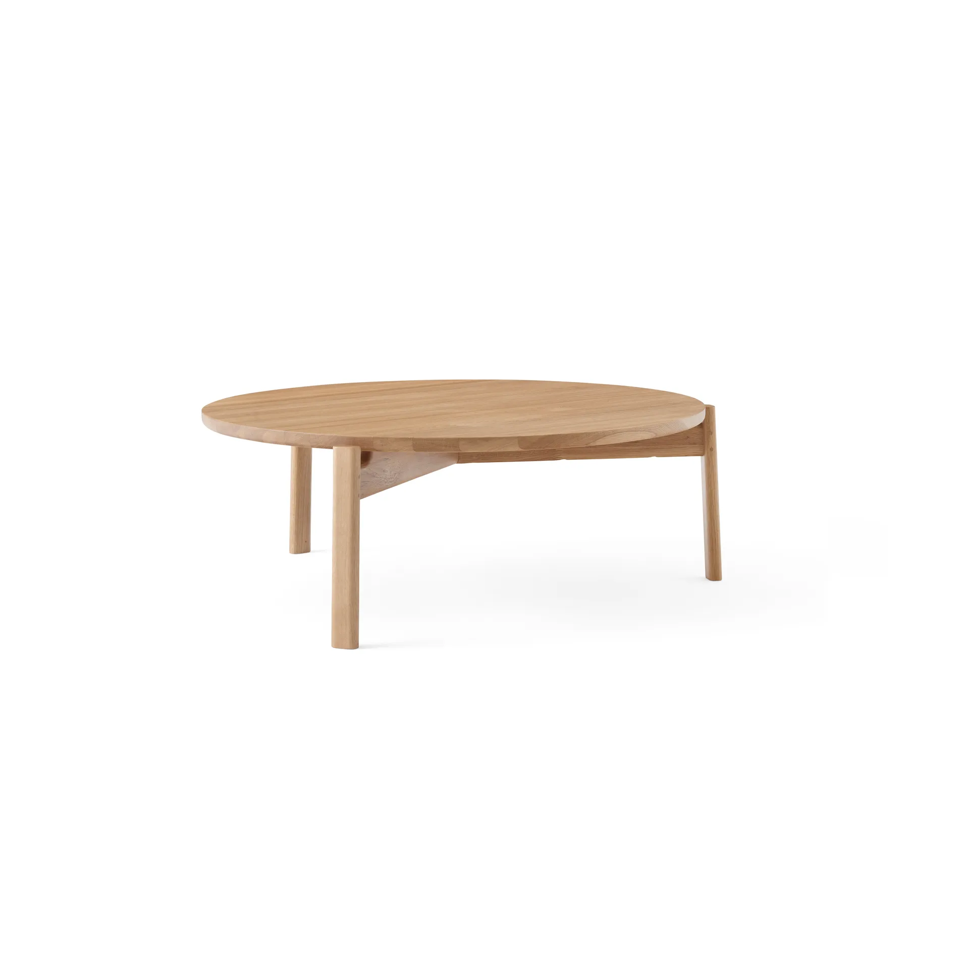 Passage coffee table, Oak, Ø90 cm Audo Copenhagen