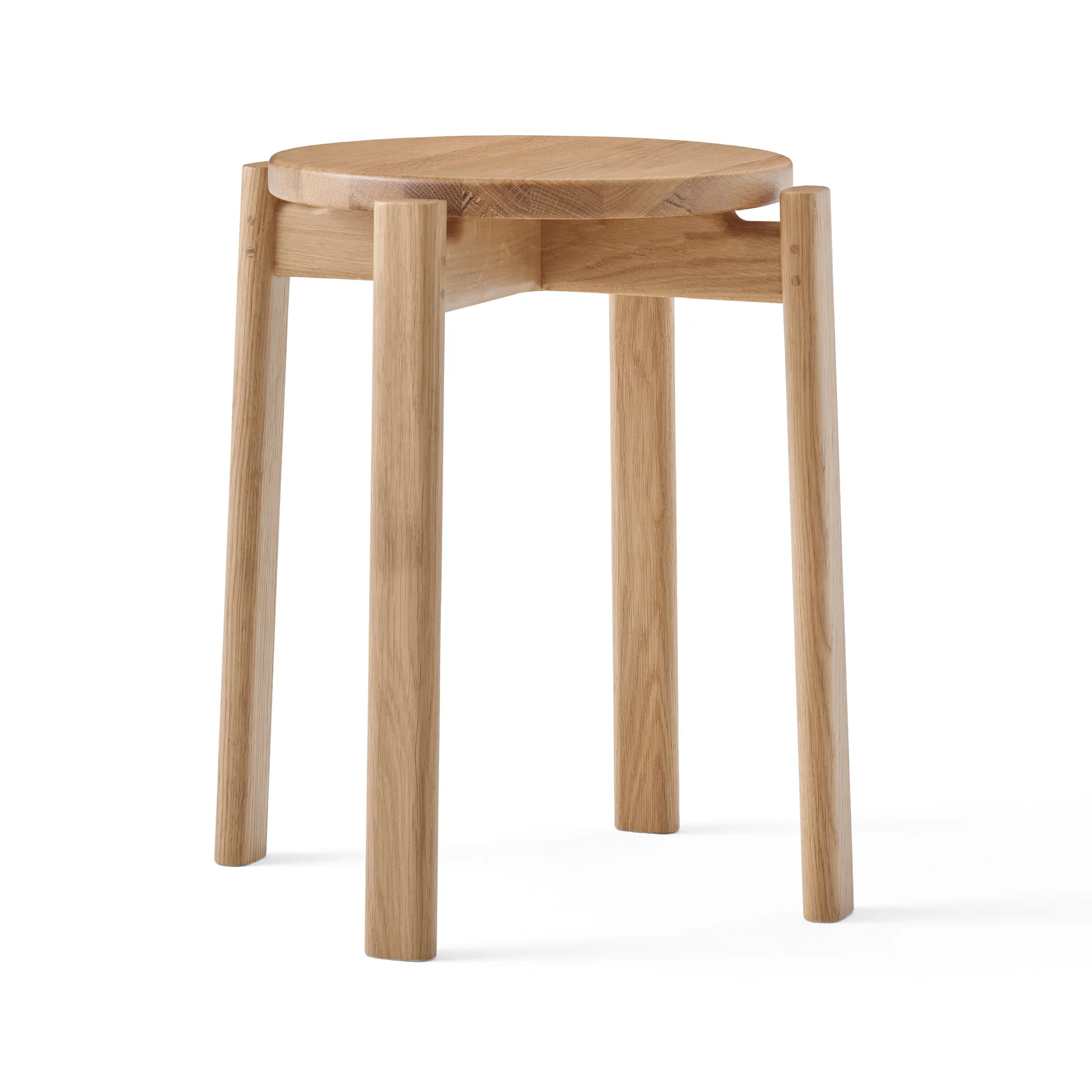 Passage round stool, Oak Audo Copenhagen