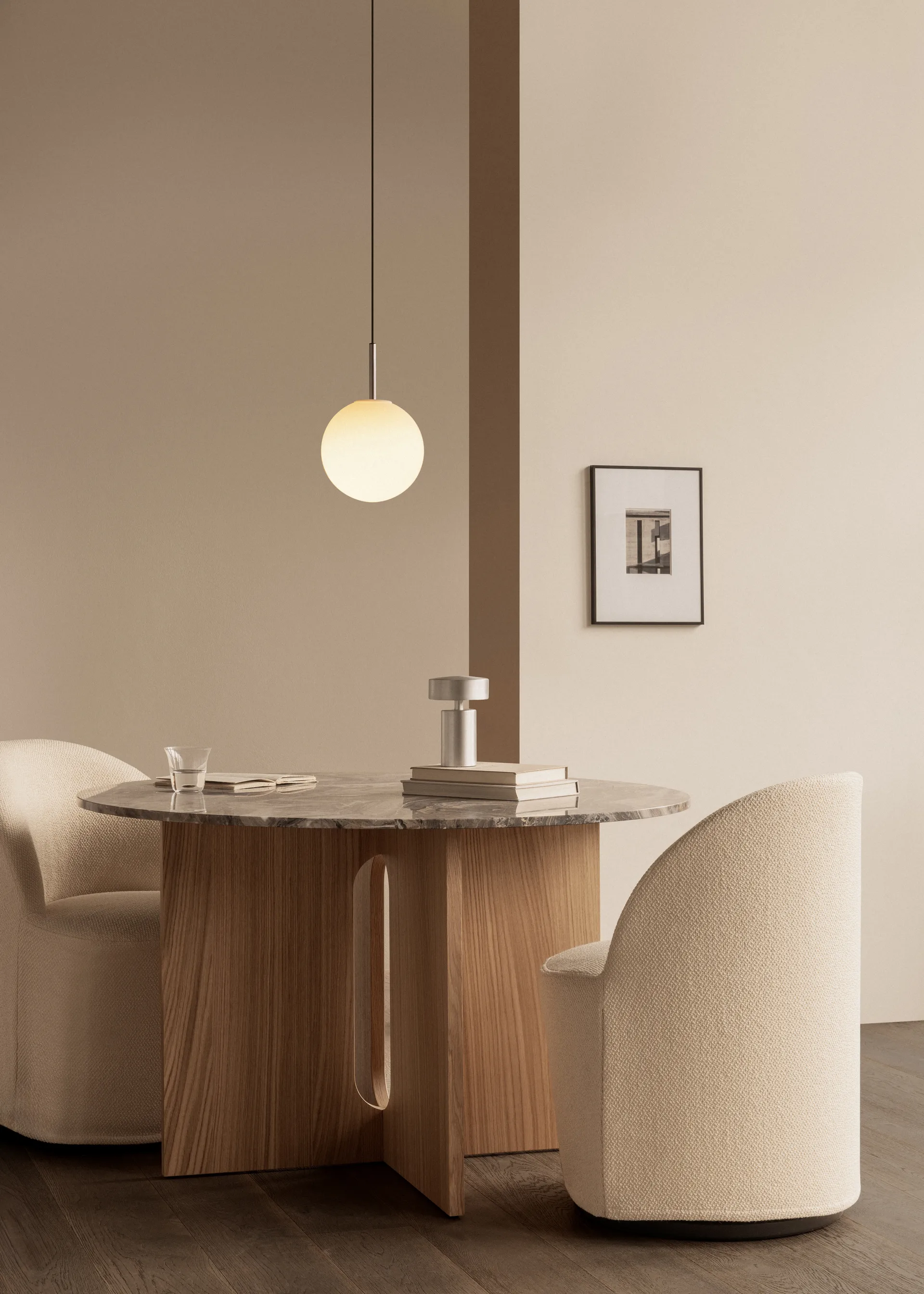 TR Bulb pendant, Polished steel Audo Copenhagen