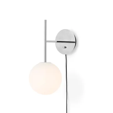 TR Bulb Suspended wall lamp - Polished steel - Audo Copenhagen