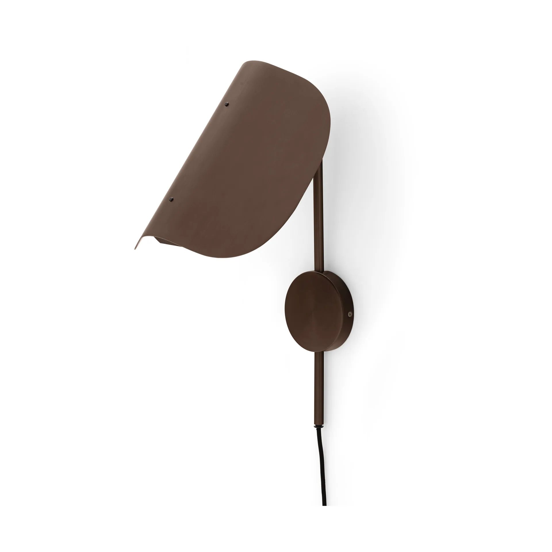 Wing wall lamp, Bronzed aluminium, 47 cm Audo Copenhagen