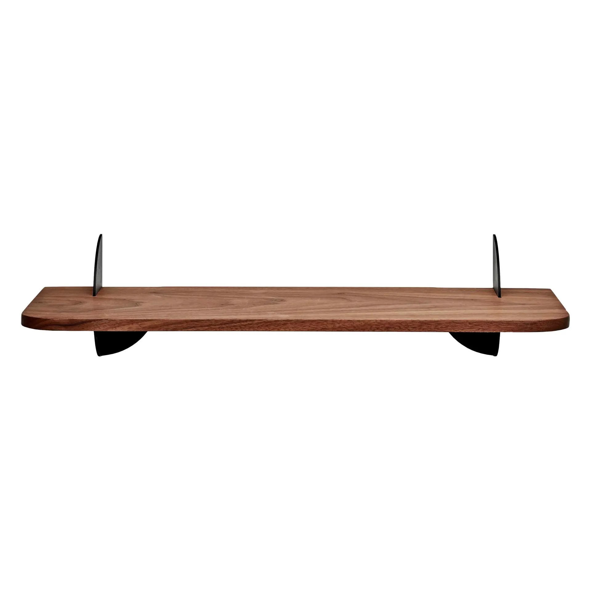 Aedes shelf 50 cm, wallnut-black AYTM