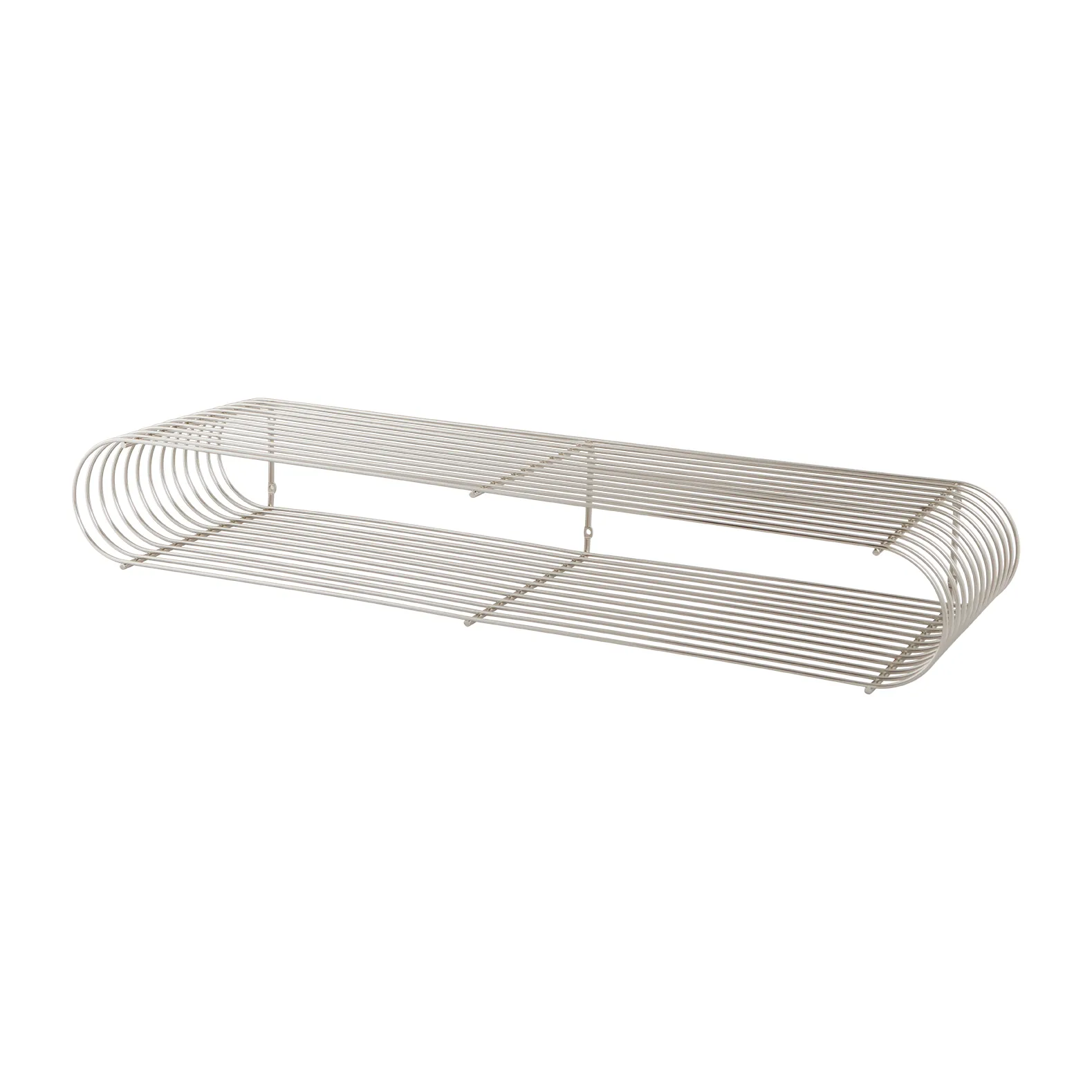 Curva shelf 80.4 cm, Silver AYTM