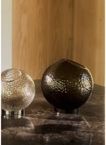 Globe bubbles vase Ø21 cm - Clear - AYTM
